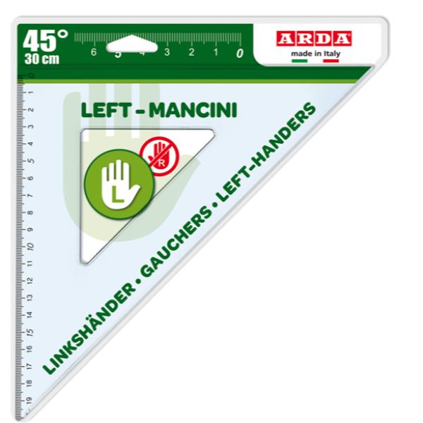 SQUADRA UNI PER MANCINI 45° 30 CM 2
