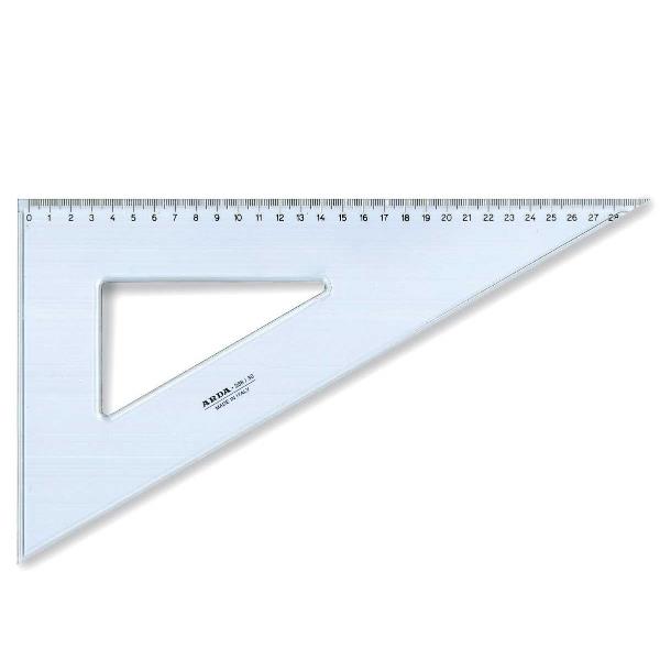 ARDA SQUADRA 60° DI 30 CM LINEA UNI