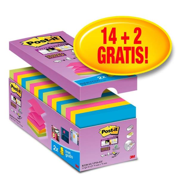 Post-it® Super Sticky - Value pack 2