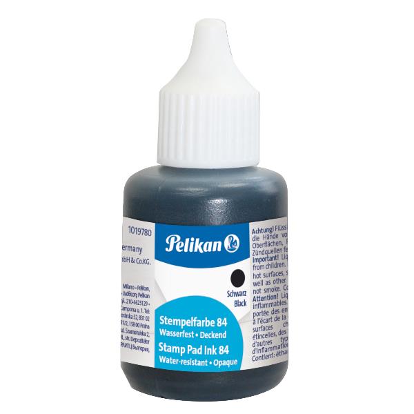 PELIKAN INCHIOSTRO PER TIMBRI 84 NERO - 30ML