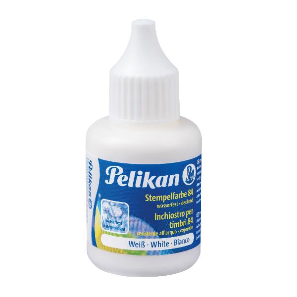 PELIKAN INCHIOSTRO PER TIMBRI 84 BIANCO - 30ML