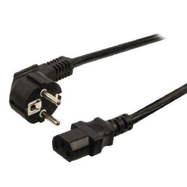 CAVO POWER CORD SCHUKO 0,5 mt. NERO 2