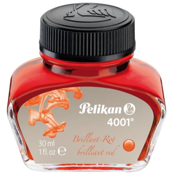 PELIKAN INCHIOSTRO STILOGRAFICA PELIKAN 4001 ROSSO ML 30