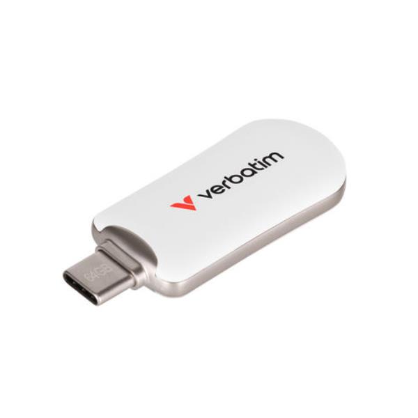 VERBATIM USB-C Plectra White 512GB
