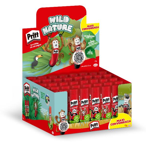 DISPLAY 40PZ COLLA STICK 43GR BTS 2