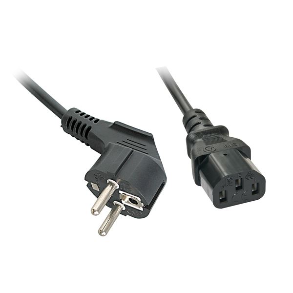 Lindy CAVO DI ALIMENTAZIONE SCHUKO IEC 0,7M