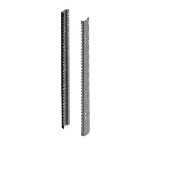ITRACK 309444 COPPIA MONTANTI 19" 48U NERI