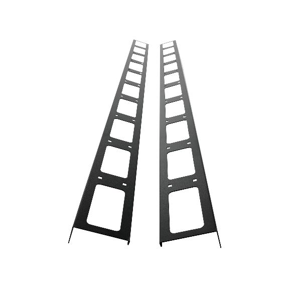ITRACK CANALE VERTICALE 42U CON 10 ANELLI