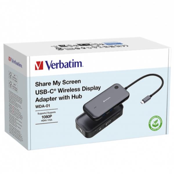 Share My screen adattatore wireless USB-C con hub HDMI VGA Mirroring 3