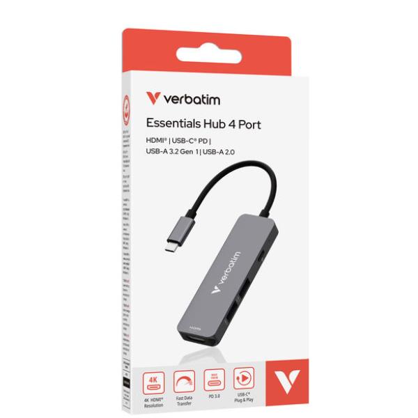 USB C MULTIPORTE HUB 4in1 PD100W 3