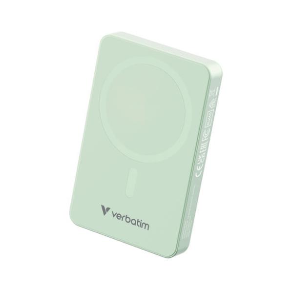 VERBATIM POWER BANK 10000MAH MAGNETICO GREEN