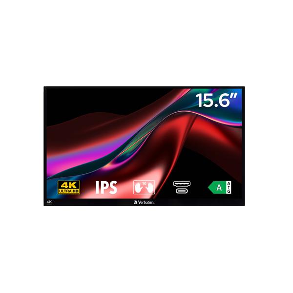 Portable Touchscreen Monitor 15.6" 4K Metal Housing 5