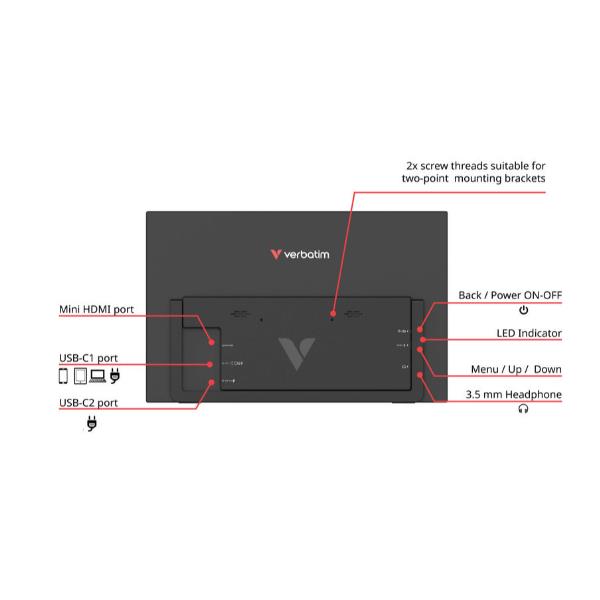 Monitor Portatile 15.6" FHD Light 7