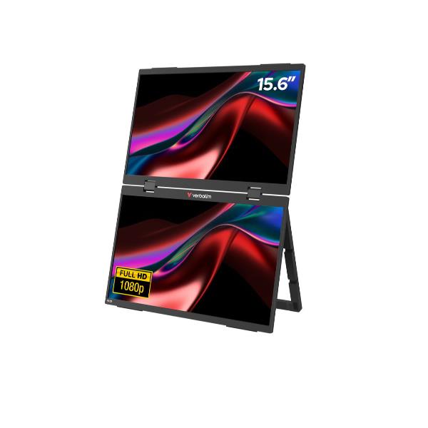 VERBATIM MONITOR PORTATILE 15.6 FHD DUAL