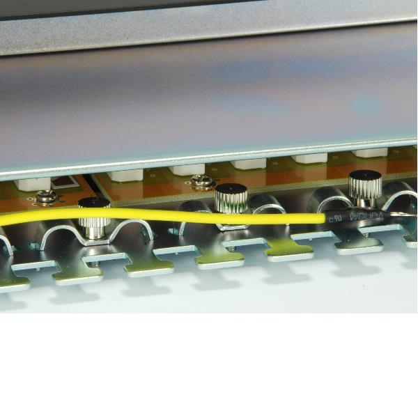 EQUIP - PATCH PANEL 24-PORTE CAT.6a SCHERMATO 1U 19", Nero 7