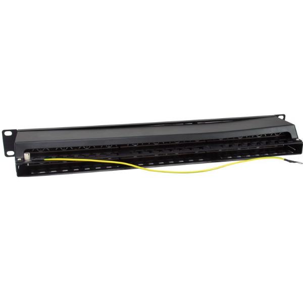 EQUIP - PATCH PANEL 48-PORTE CAT.6a SCHERMATO, 1U 19" - Nero 6