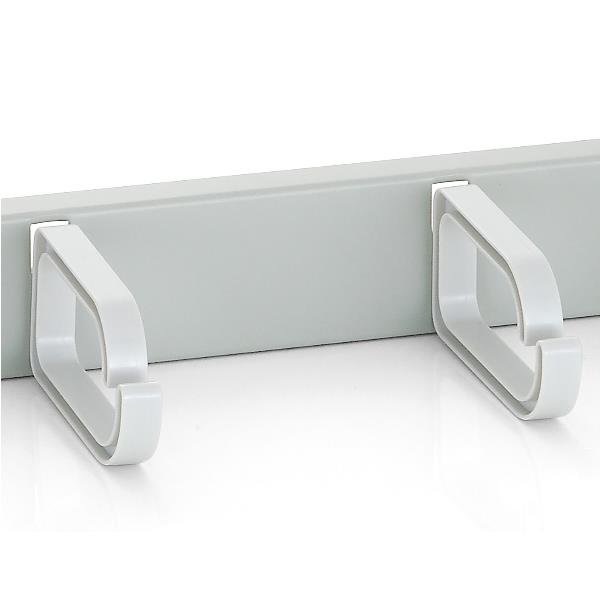EQUIP - PANNELLO PASSA CAVI a 5 ANELLI, 19" 1U, Grigio Chiaro 4