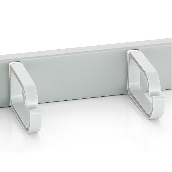 EQUIP - PANNELLO PASSA CAVI a 5 ANELLI, 19" 1U, Grigio Chiaro 5
