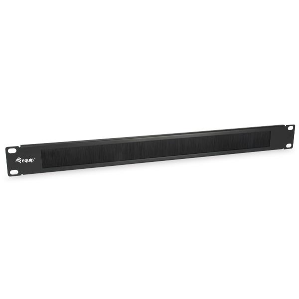 EQUIP EQUIP - BRUSH PANEL 1U 19", Nero