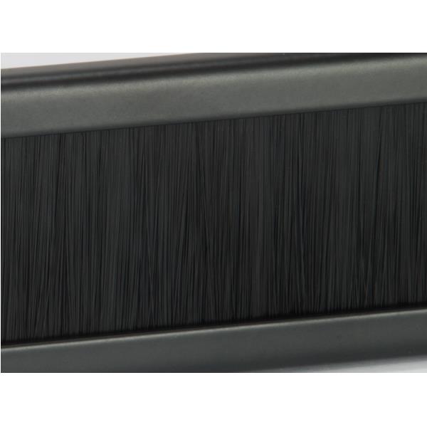 EQUIP - BRUSH PANEL 1U 19", Nero 2