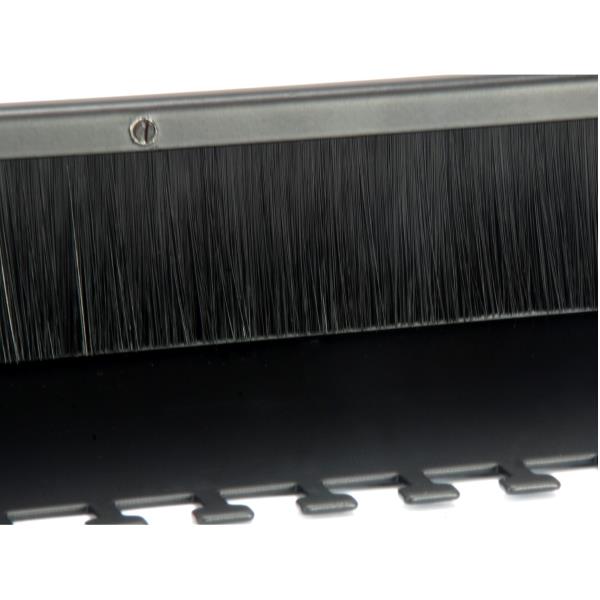 EQUIP - BRUSH PANEL 1U 19", Nero 3