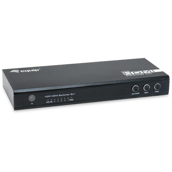 EQUIP EQUIP - SWITCH HDMI 2.0 4K/60Hz, 5xIN + 1xOUT