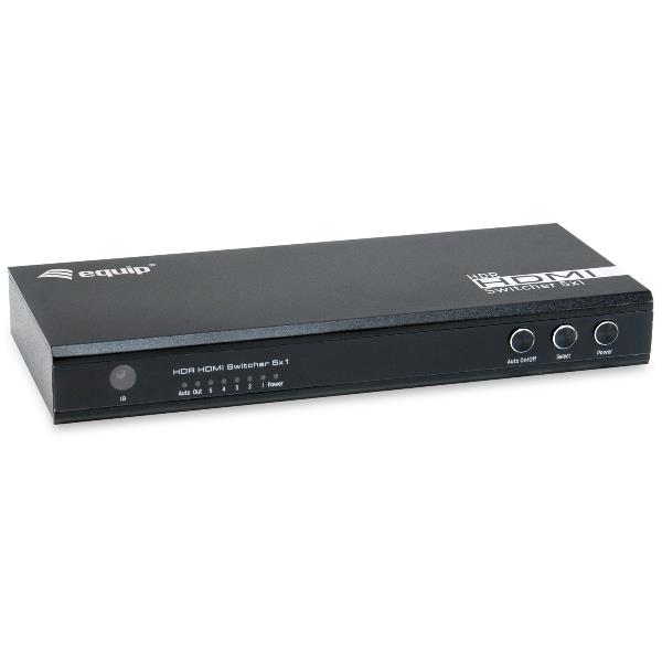 EQUIP - SWITCH HDMI 2.0 4K/60Hz, 5xIN + 1xOUT 2