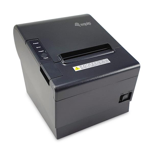 EQUIP EQUIP - Stampante termica POS per ricevute da 80mm con taglierina automatica, connessione USB/Bluetooth/WiFi/Casssa