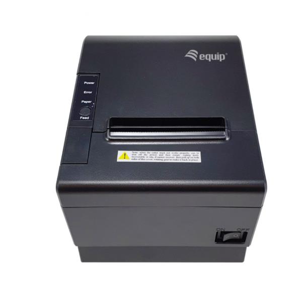 EQUIP - Stampante termica per ricevute POS da 58/80 mm con taglierina automatica, connessione USB/Wifi/Bluetooth/Cassa 2