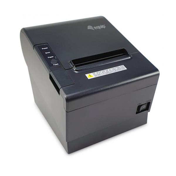 EQUIP - Stampante termica per ricevute POS da 58/80 mm con taglierina automatica, connessione USB/Wifi/Bluetooth/Cassa 6