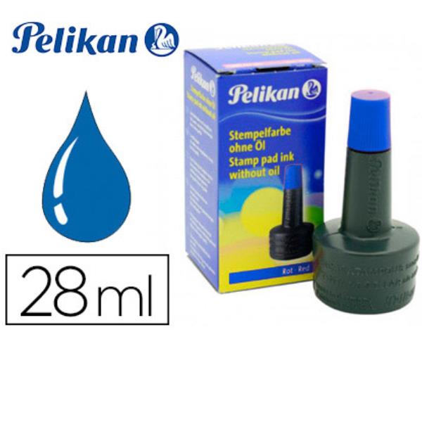 PELIKAN INCHIOSTRO PER TIMBRI - 28 ML - BLU