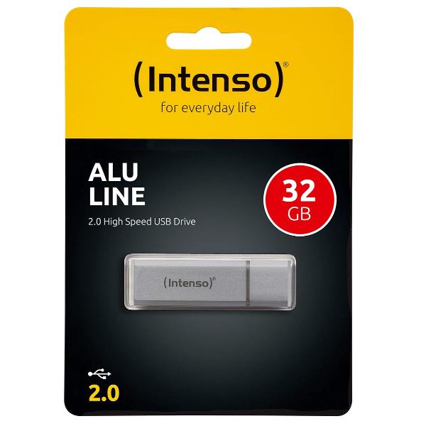 INTENSO ALU LINE USB silver 32 GB