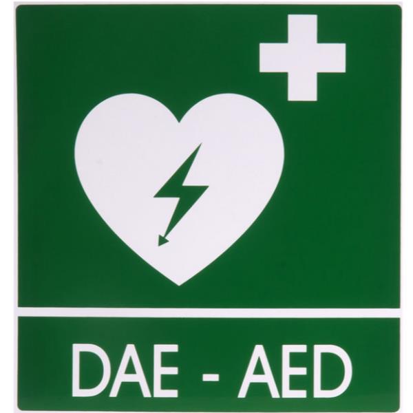 GIMA SEGNALETICA DEFIBRILLATORE - 34x36cm