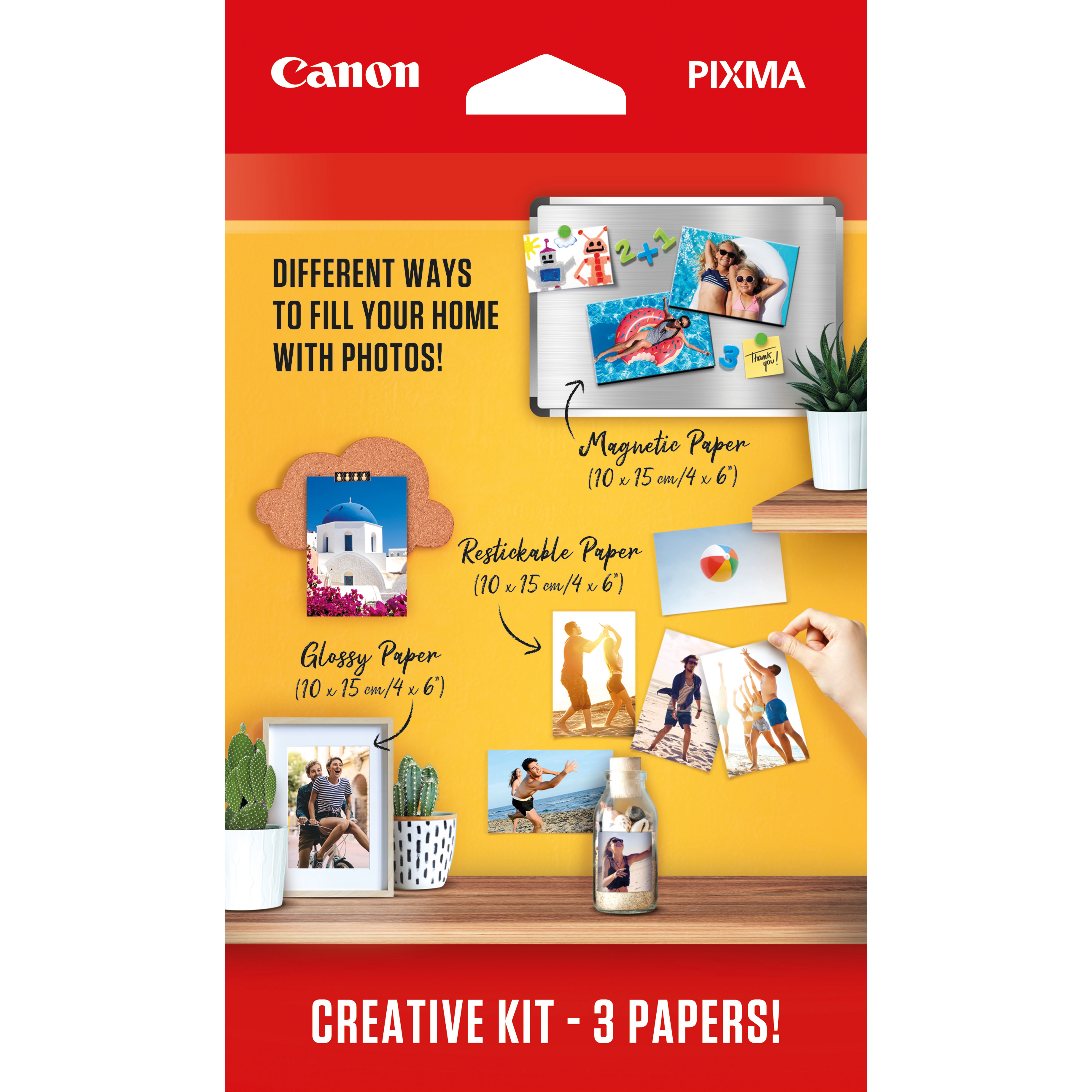 CONSUMABILI CANON IT PIXMA CREATIVEKIT2 - MG/RP/PP-201