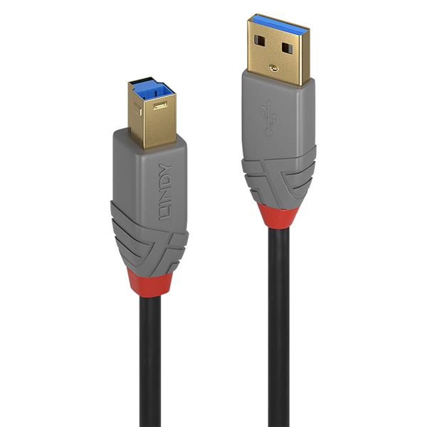 CAVO USB 3.2 TIPO A/TIPO B NERO, 5M 2