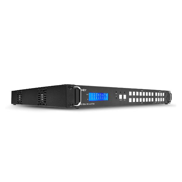 Lindy Matrice HDMI 18G con Scaler Video Wall Seamless, 8x8