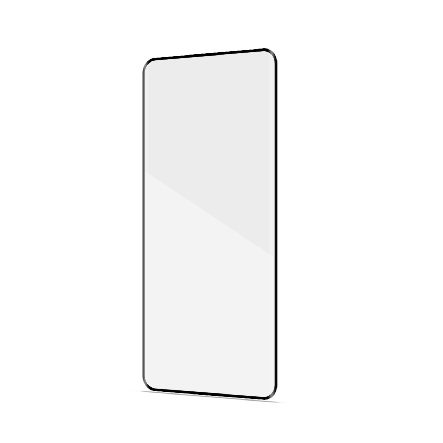 3DGLASS - Vetro 9H con bordo colorato nero per schermo curvo compatibile con Xiaomi Redmi Note 15 5G/ Redmi Note 15 4G/ Poco M8 5G 3