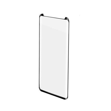 3DGLASS - Vetro 9H con bordo colorato nero per schermo curvo compatibile con Samsung Galaxy Note 9/ Galaxy Note 8 2