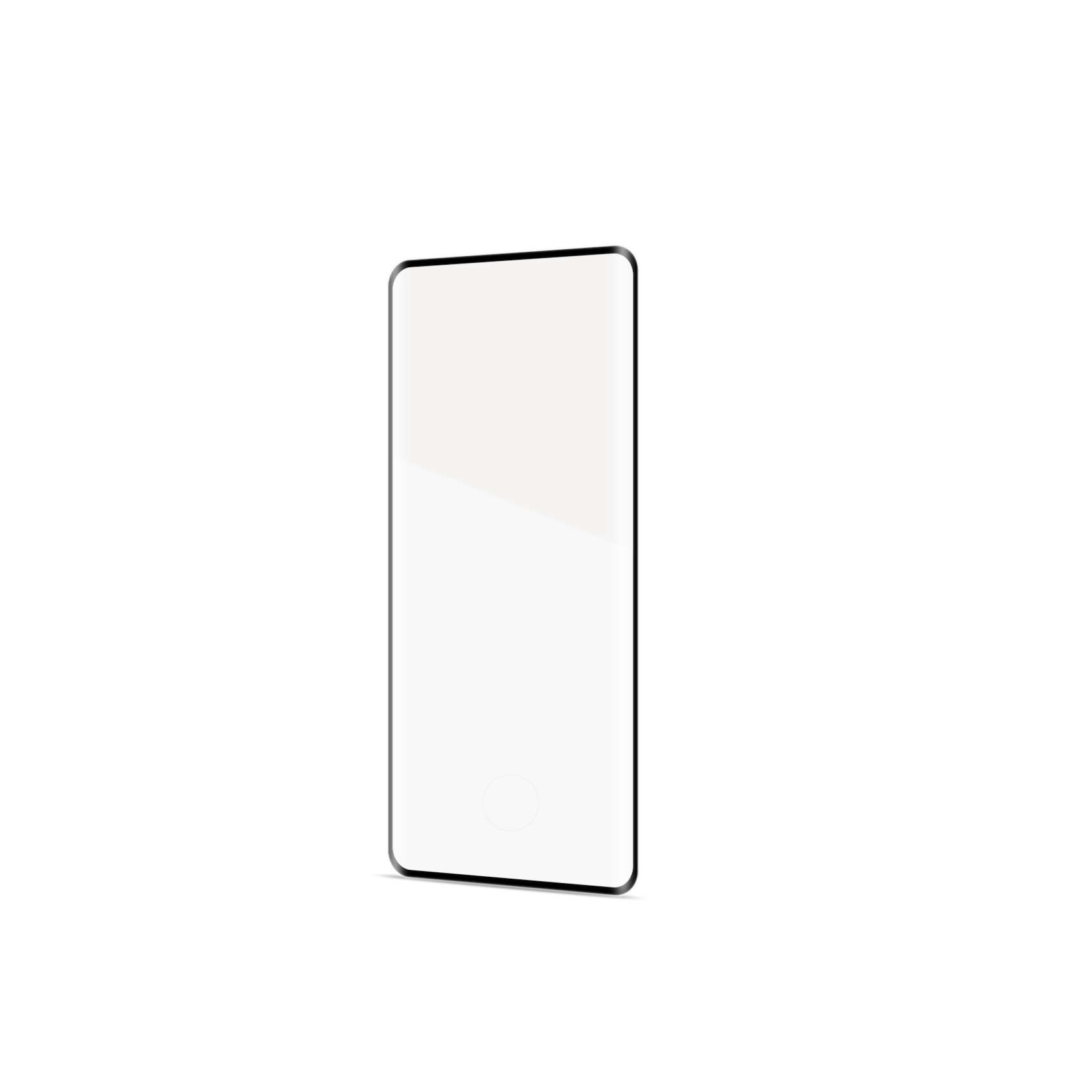 3DGLASS - Vetro 9H con bordo colorato nero per schermo curvo compatibile con Samsung Galaxy S20 3