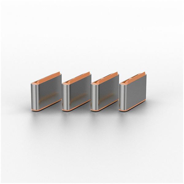 BLOCCA PORTE USB-C ARANCIONE + 4 SERRATURE 5