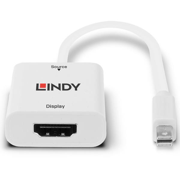 Lindy Converter Mini DisplayPort 1.2 a HDMI 18G Attivo