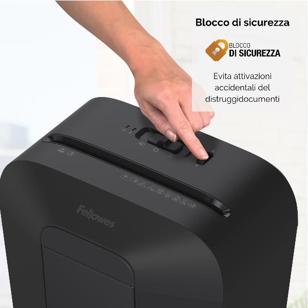 Distruggi documenti a frammento LX25 da scrivania 5