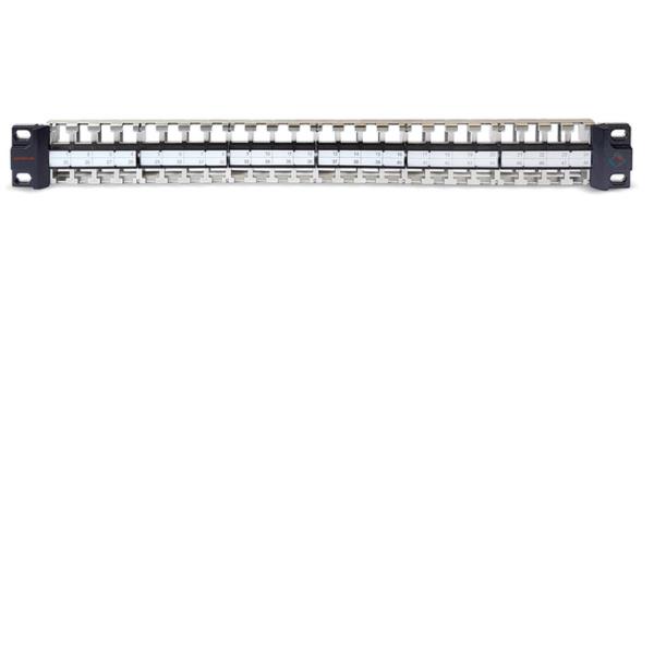 DATWYLER PATCH PANEL CU 48CP SCHERMATO NERO