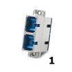 DATWYLER ADATTATORE SC DUPLEX SM BLU