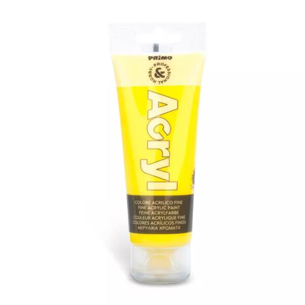 Primo TEMPERA TUBO ACRILICO COL.GIALLO 75ML