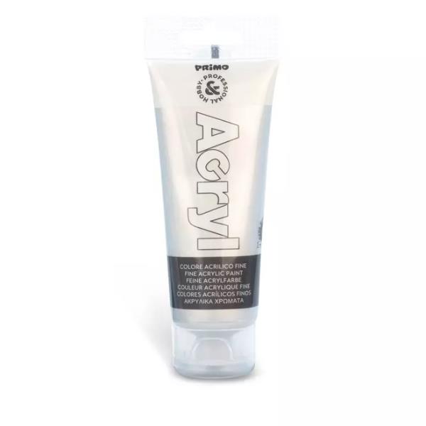 Primo TEMPERA TUBO ACRILICO COL.ARGENTO75ML