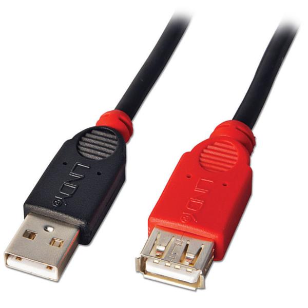 Lindy Prolunga attiva USB 2.0, 5m