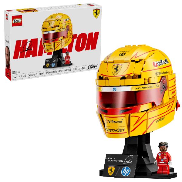 LEGO Casco di Lewis Hamilton Scuderia Ferrari HP