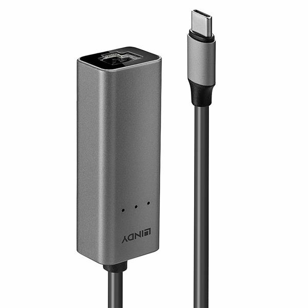 Lindy Converter USB 3.2 Tipo C a Ethernet 2.5G