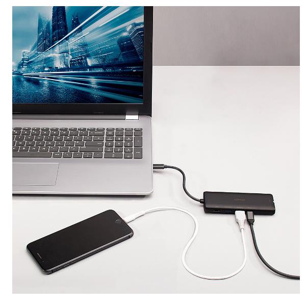 USB 3.2 TYPE C LAPTOP MINI DOCK 2